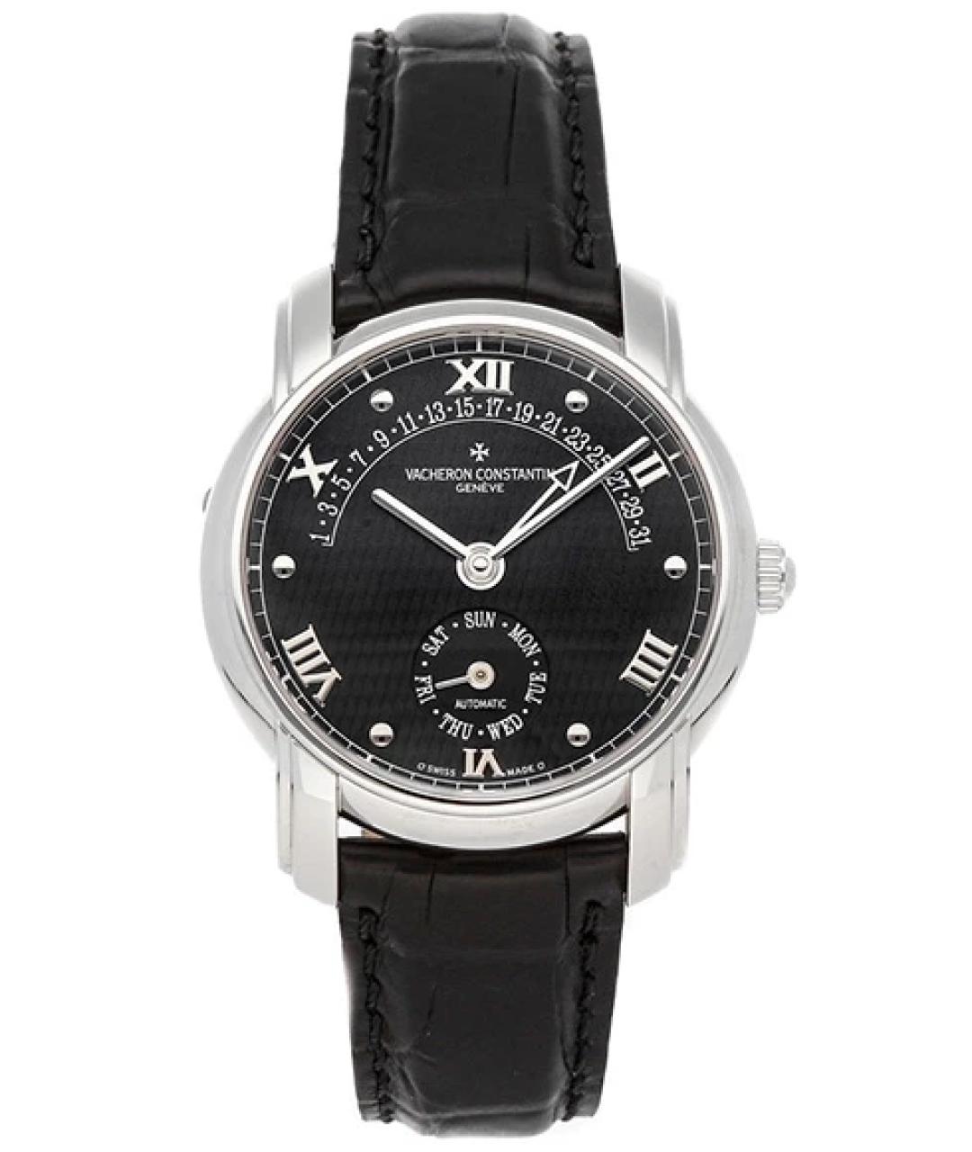 VACHERON CONSTANTIN Черные платиновые часы, фото 1