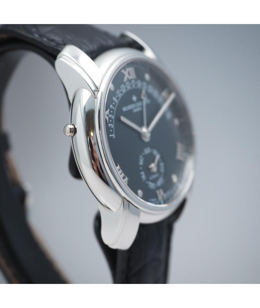 VACHERON CONSTANTIN Черные платиновые часы, фото 5