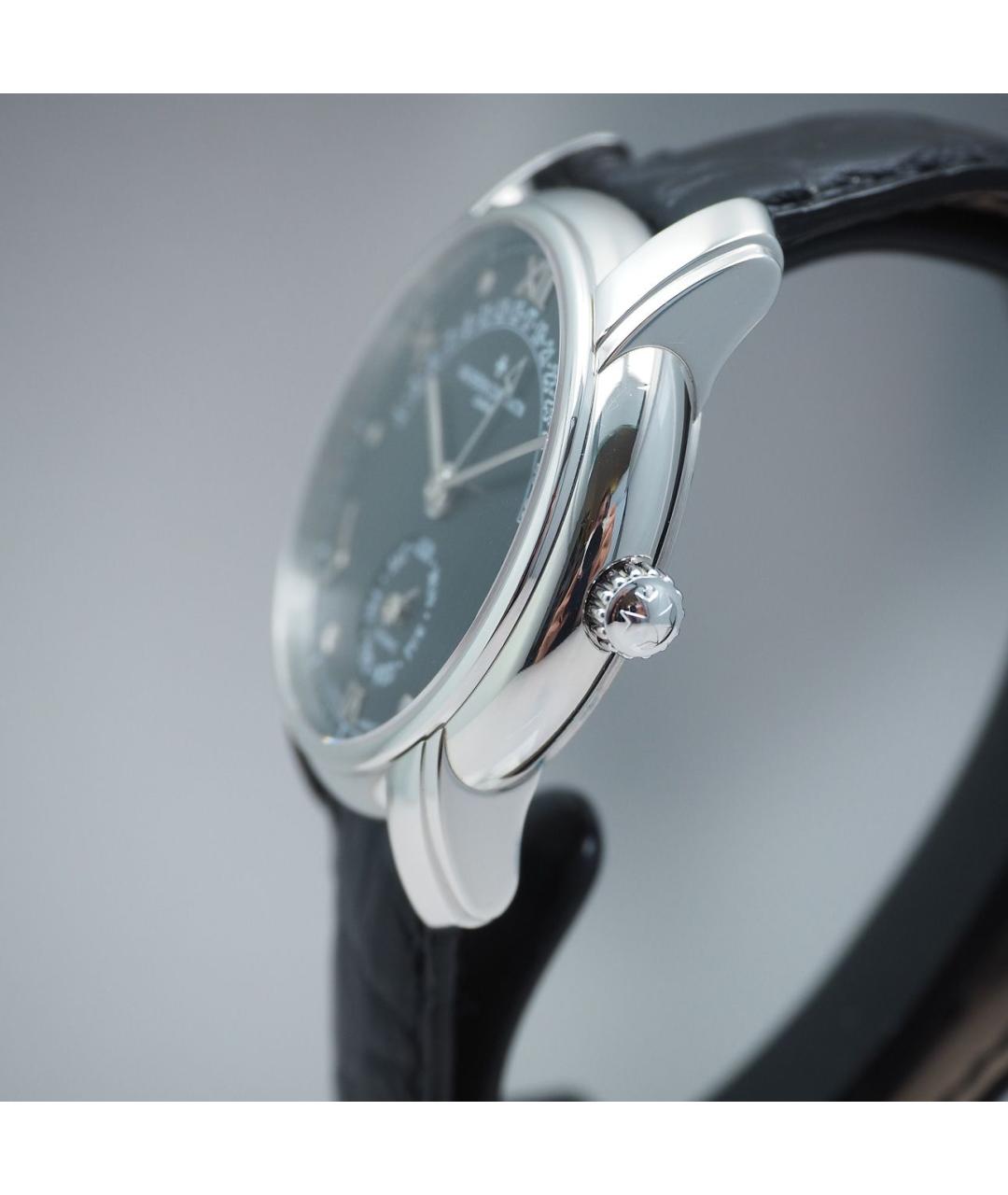 VACHERON CONSTANTIN Черные платиновые часы, фото 4