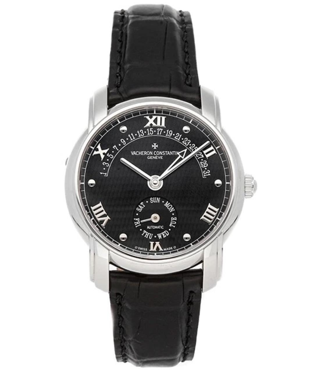 VACHERON CONSTANTIN Черные платиновые часы, фото 1