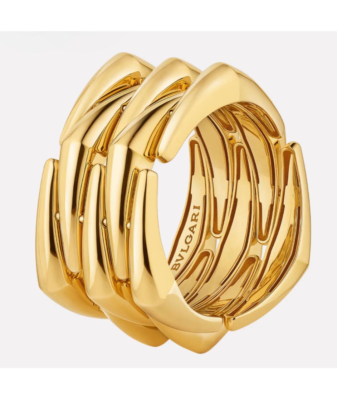 BVLGARI Золотое кольцо из желтого золота, фото 2