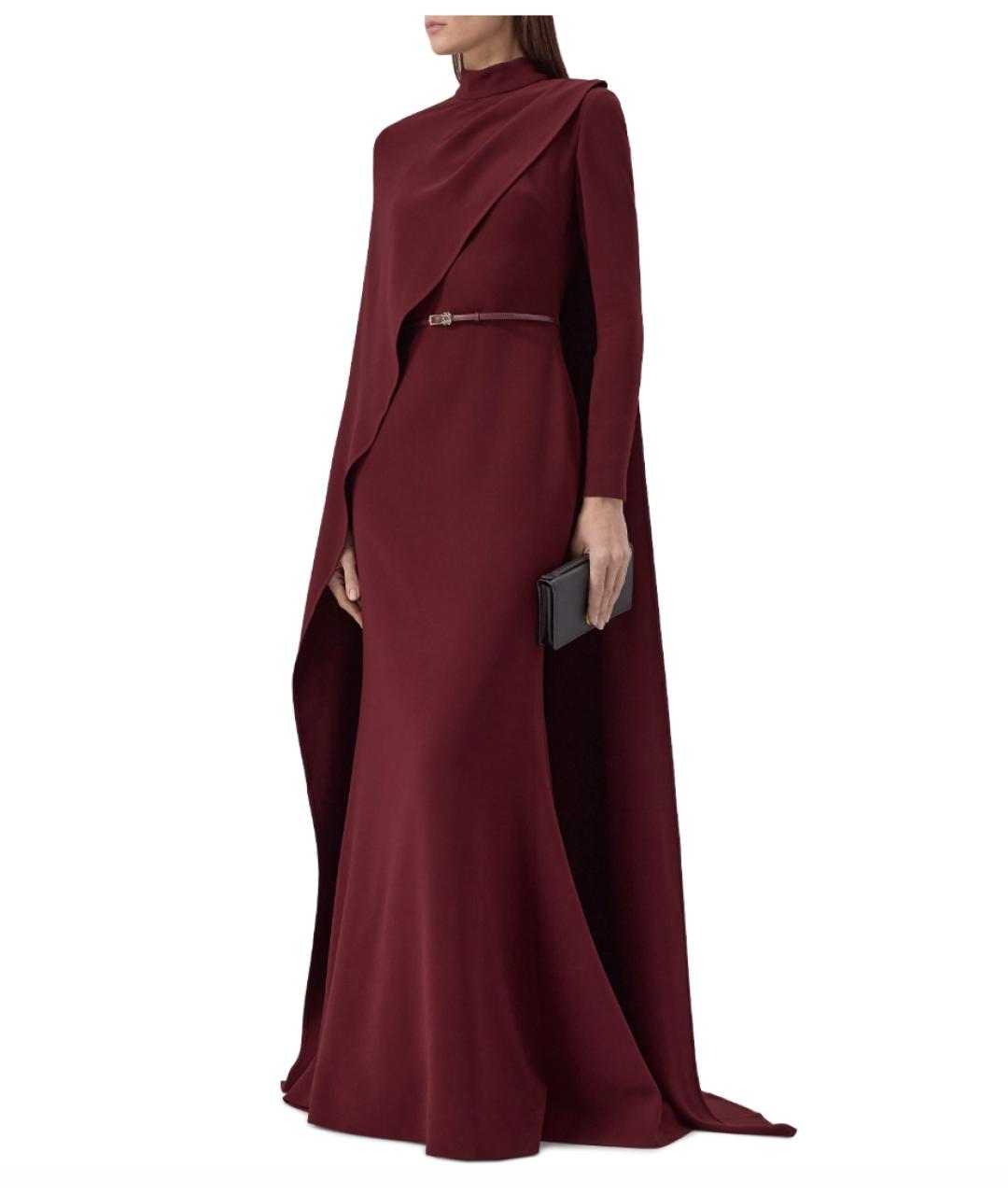 ELIE SAAB Бордовое вечернее платье, фото 2
