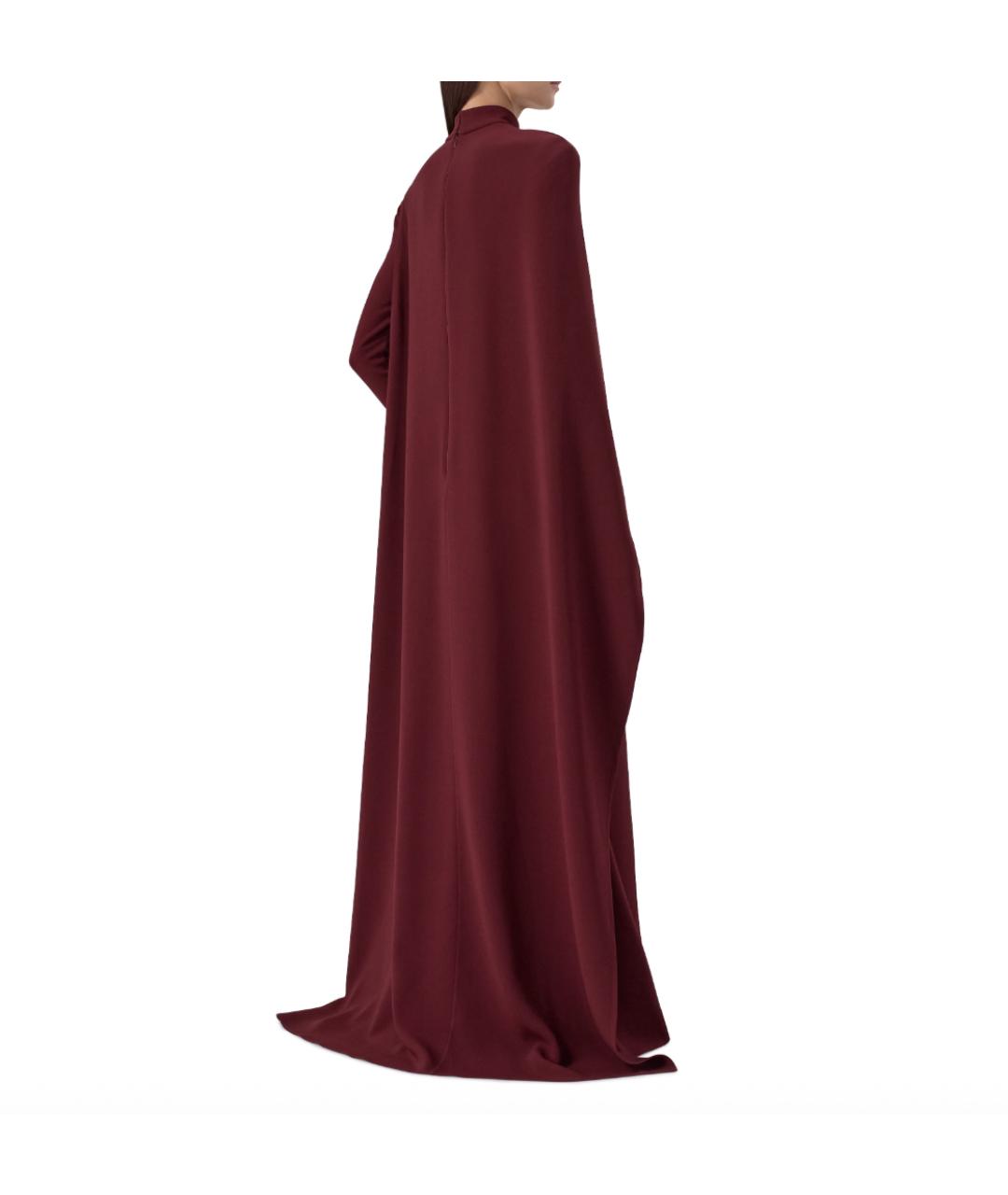 ELIE SAAB Бордовое вечернее платье, фото 3
