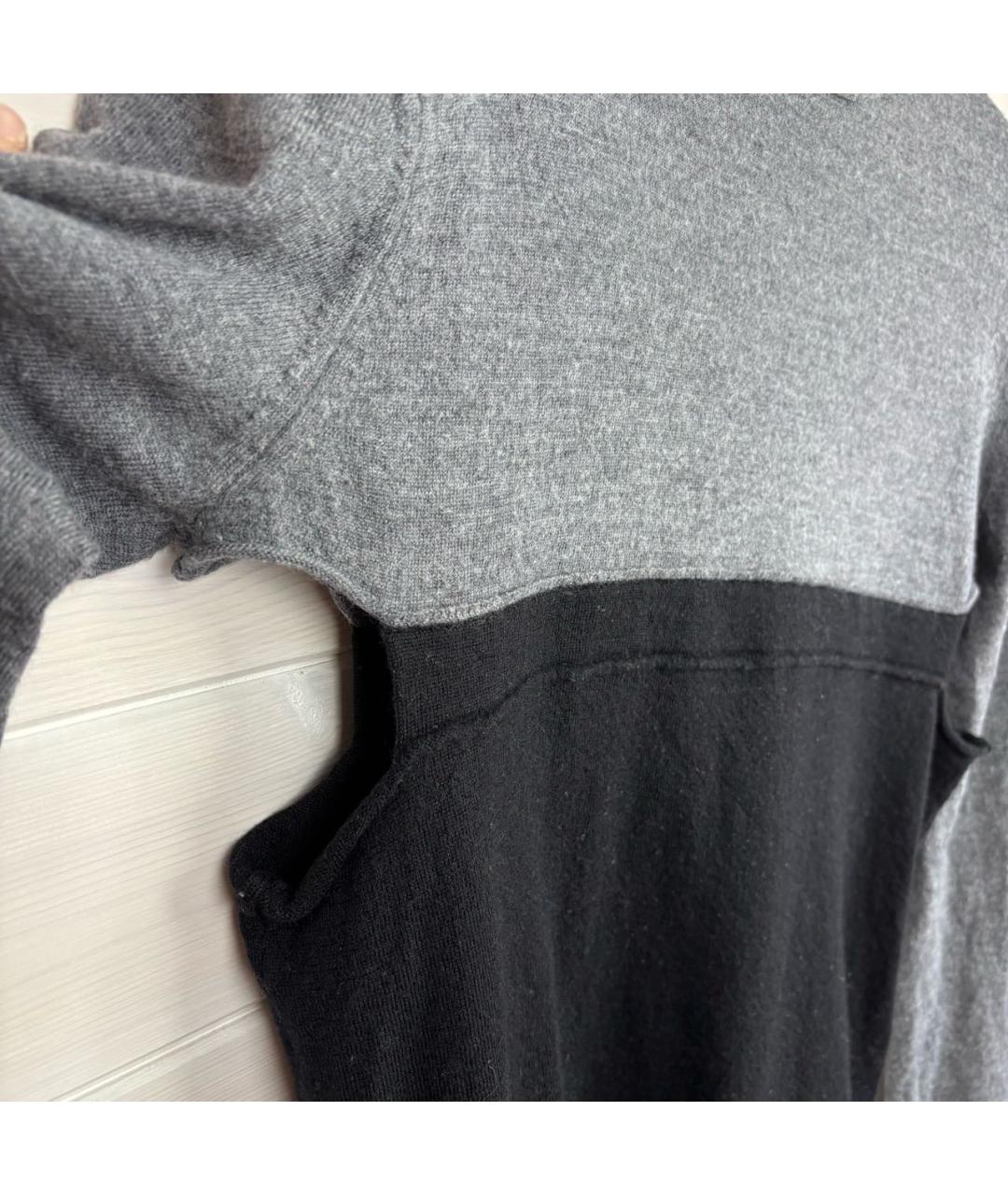 COMME DES GARÇONS SHIRT Серый шерстяной джемпер / свитер, фото 4