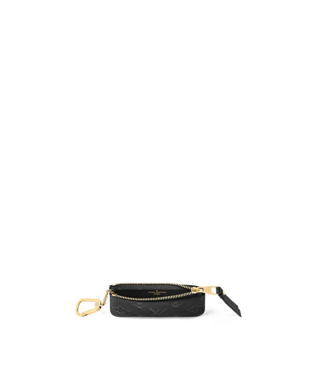 LOUIS VUITTON Черная ключница, фото 4