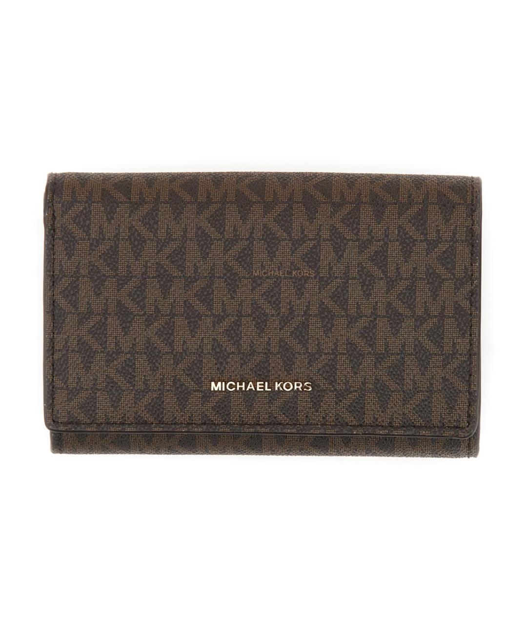 MICHAEL KORS Коричневый кошелек, фото 3