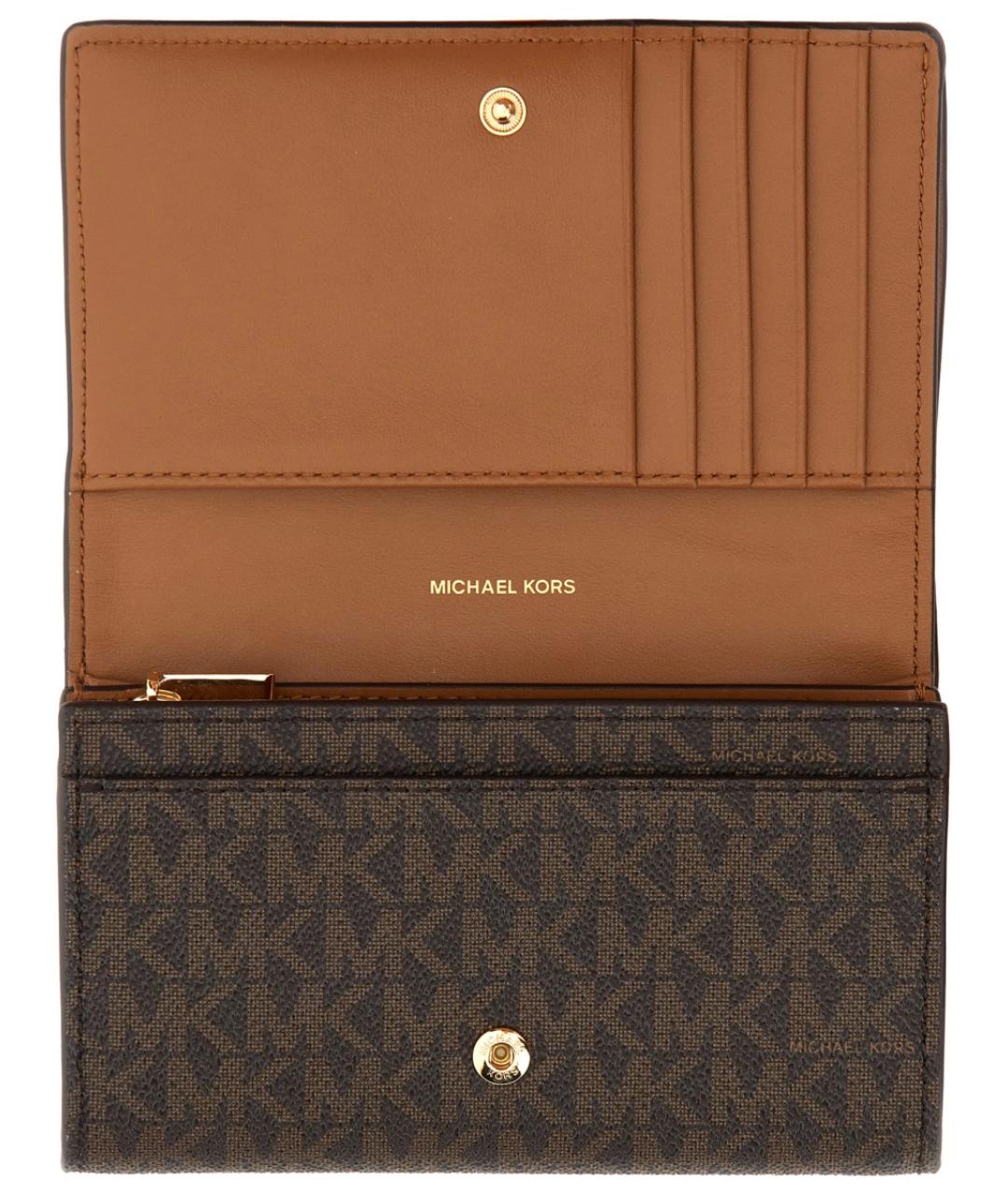 MICHAEL KORS Коричневый кошелек, фото 5
