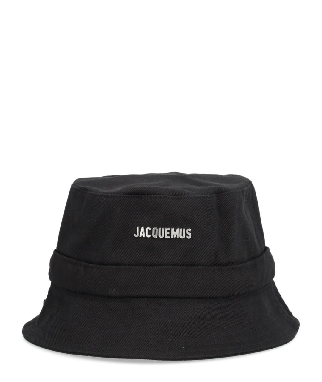 JACQUEMUS Черная хлопковая панама, фото 1