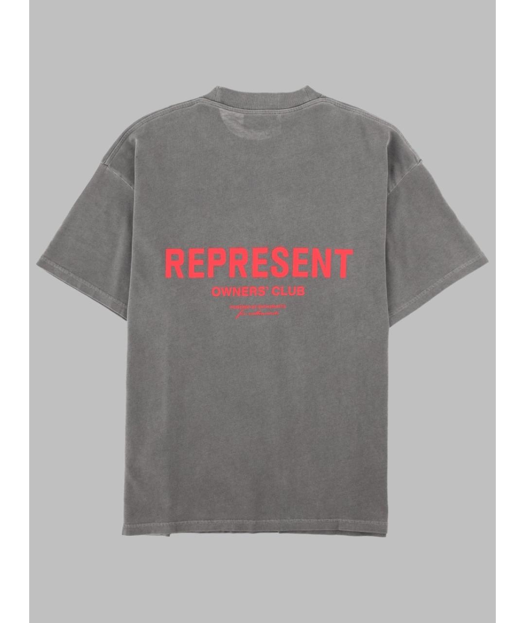 REPRESENT Черная футболка, фото 2