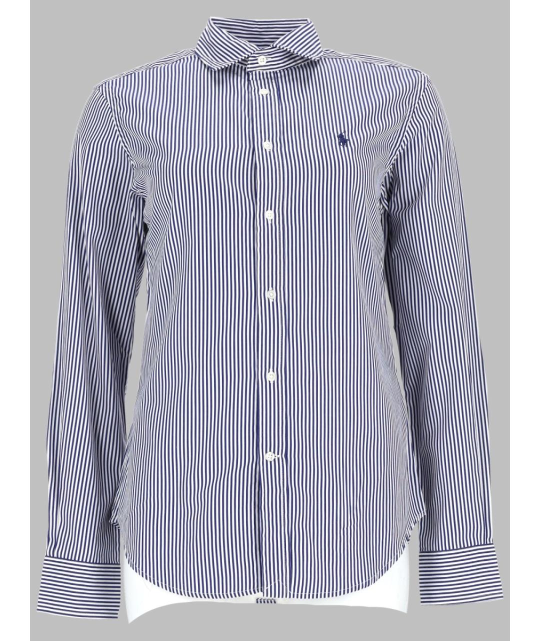 POLO RALPH LAUREN Синяя хлопковая рубашка, фото 3