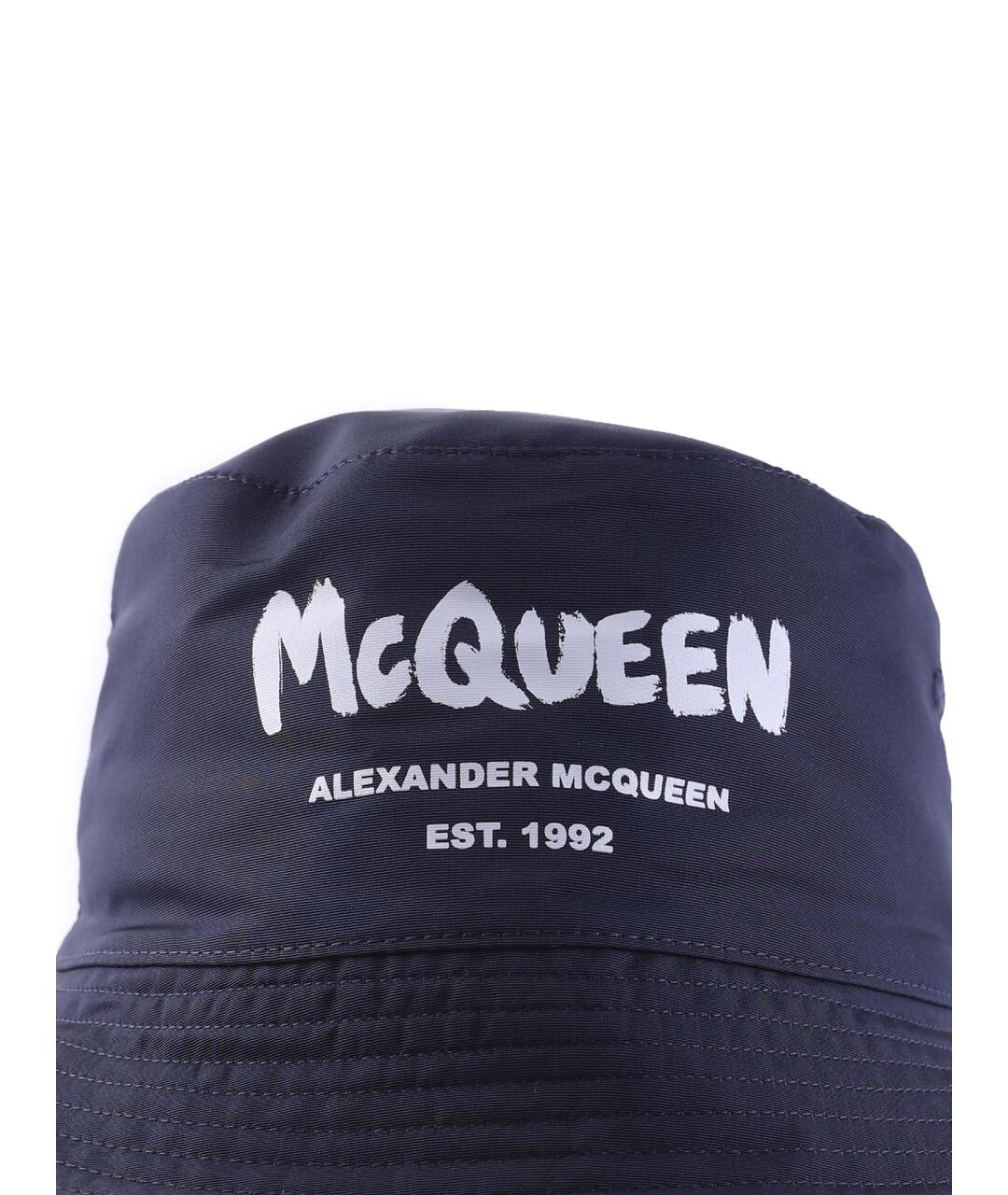 ALEXANDER MCQUEEN Темно-синяя шляпа, фото 2