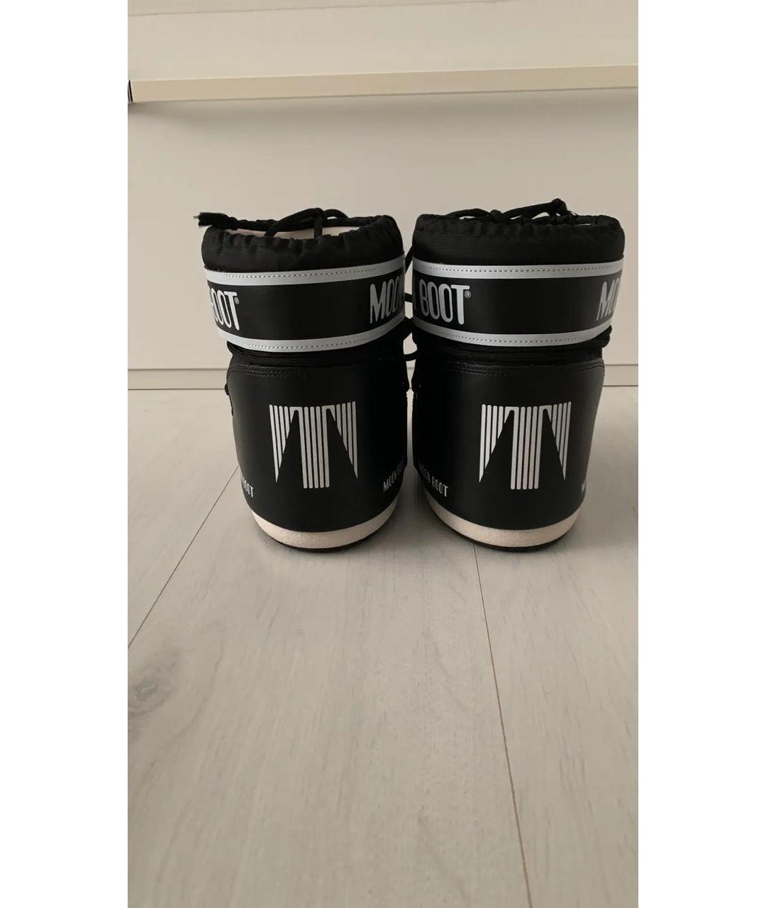 MOON BOOT Черные ботинки, фото 3