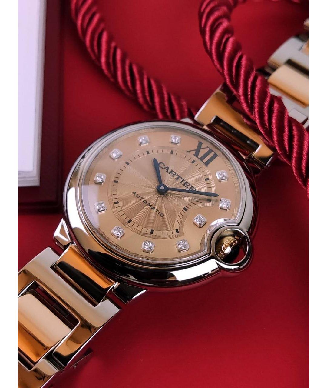 CARTIER Золотые часы из розового золота, фото 4