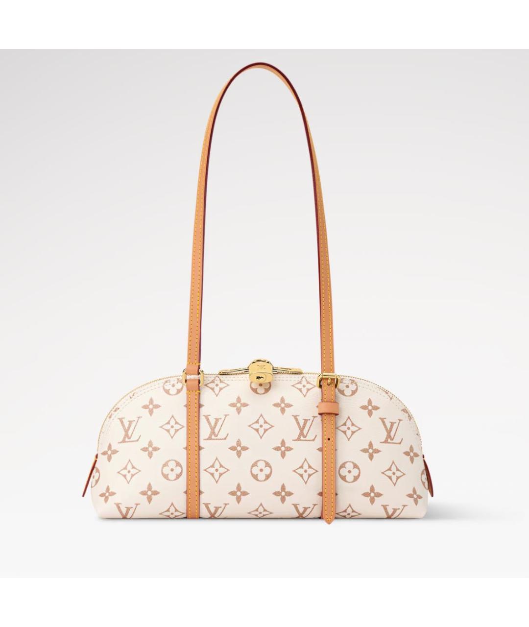 LOUIS VUITTON Бежевая сумка тоут, фото 4