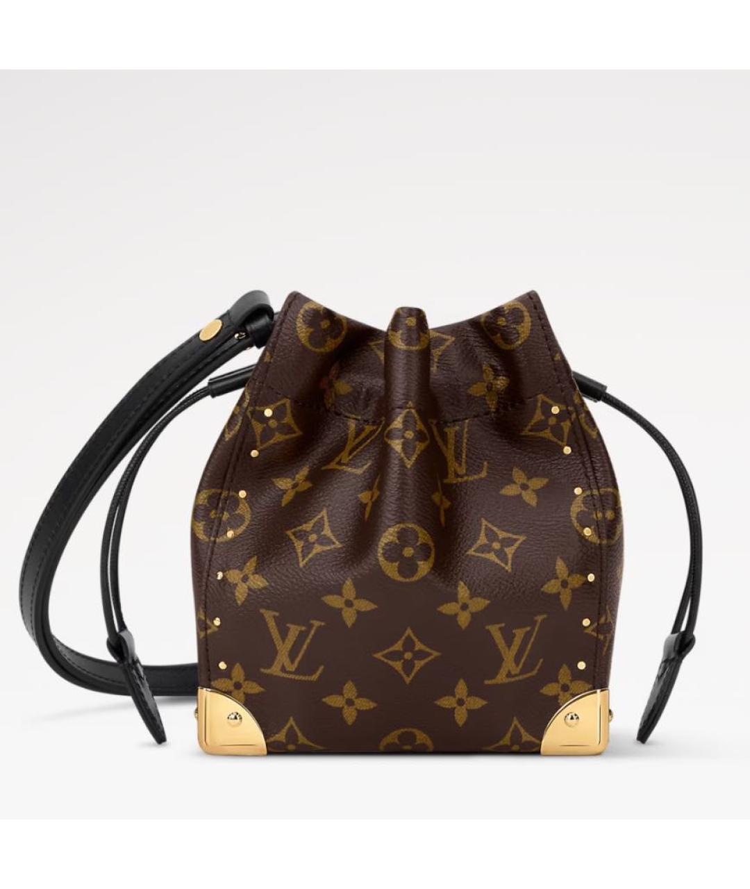 LOUIS VUITTON Коричневая сумка тоут, фото 4