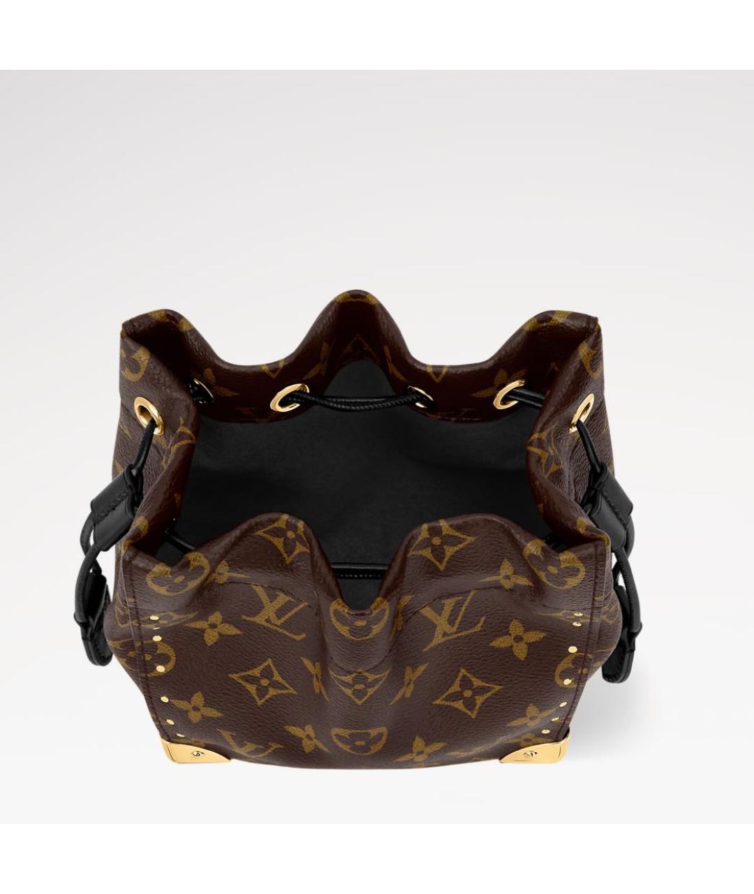 LOUIS VUITTON Коричневая сумка тоут, фото 3