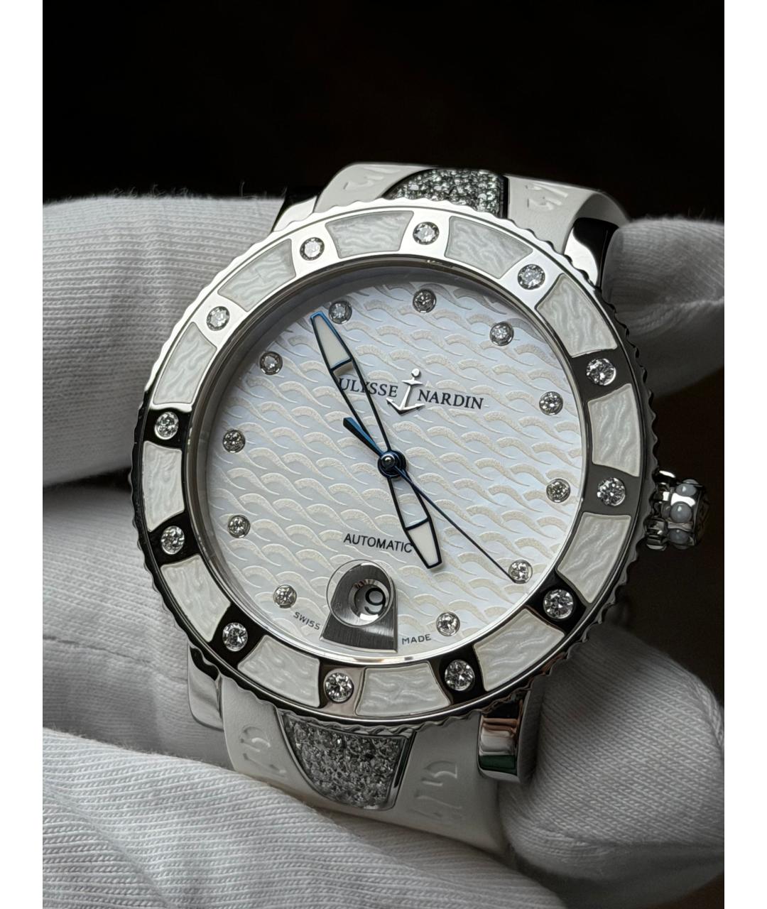 Ulysse Nardin Белые часы, фото 3