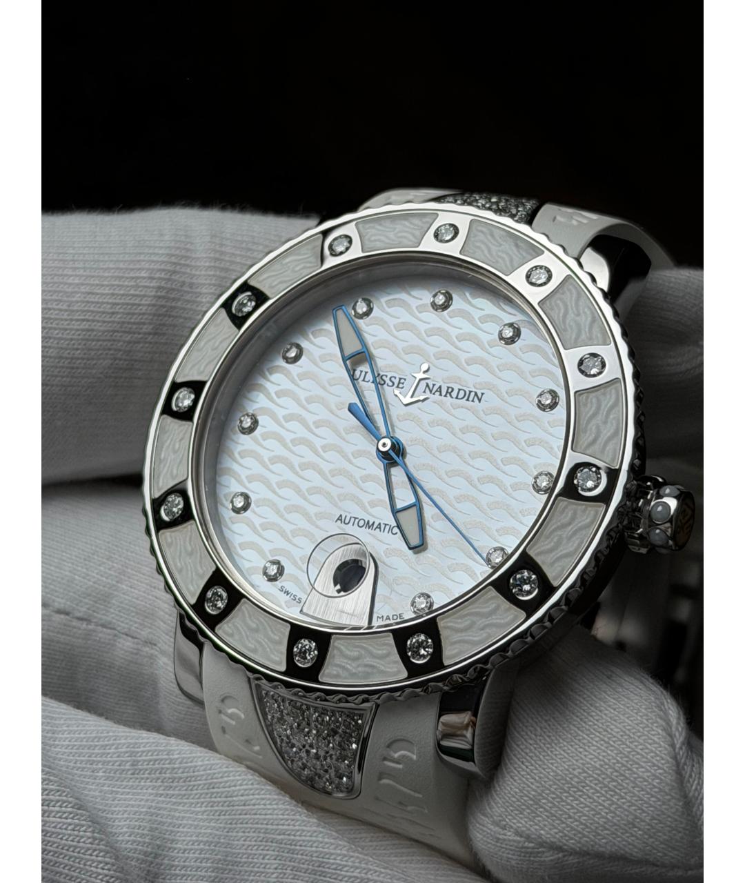Ulysse Nardin Белые часы, фото 4