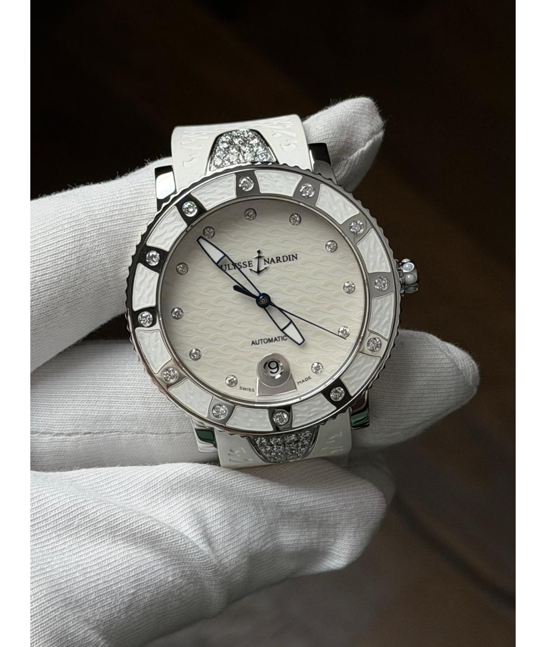 Ulysse Nardin Белые часы, фото 2