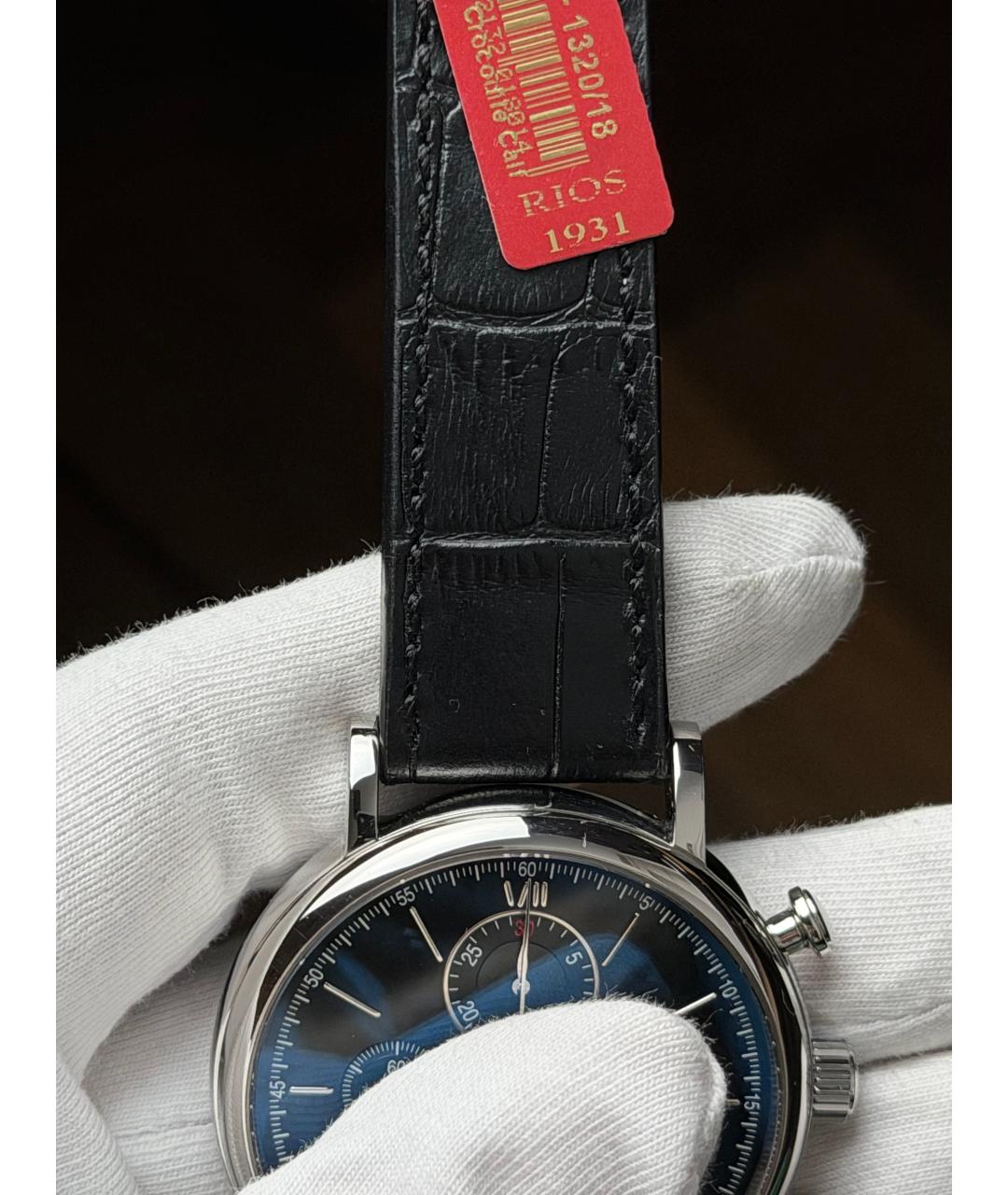 IWC Черные часы, фото 8