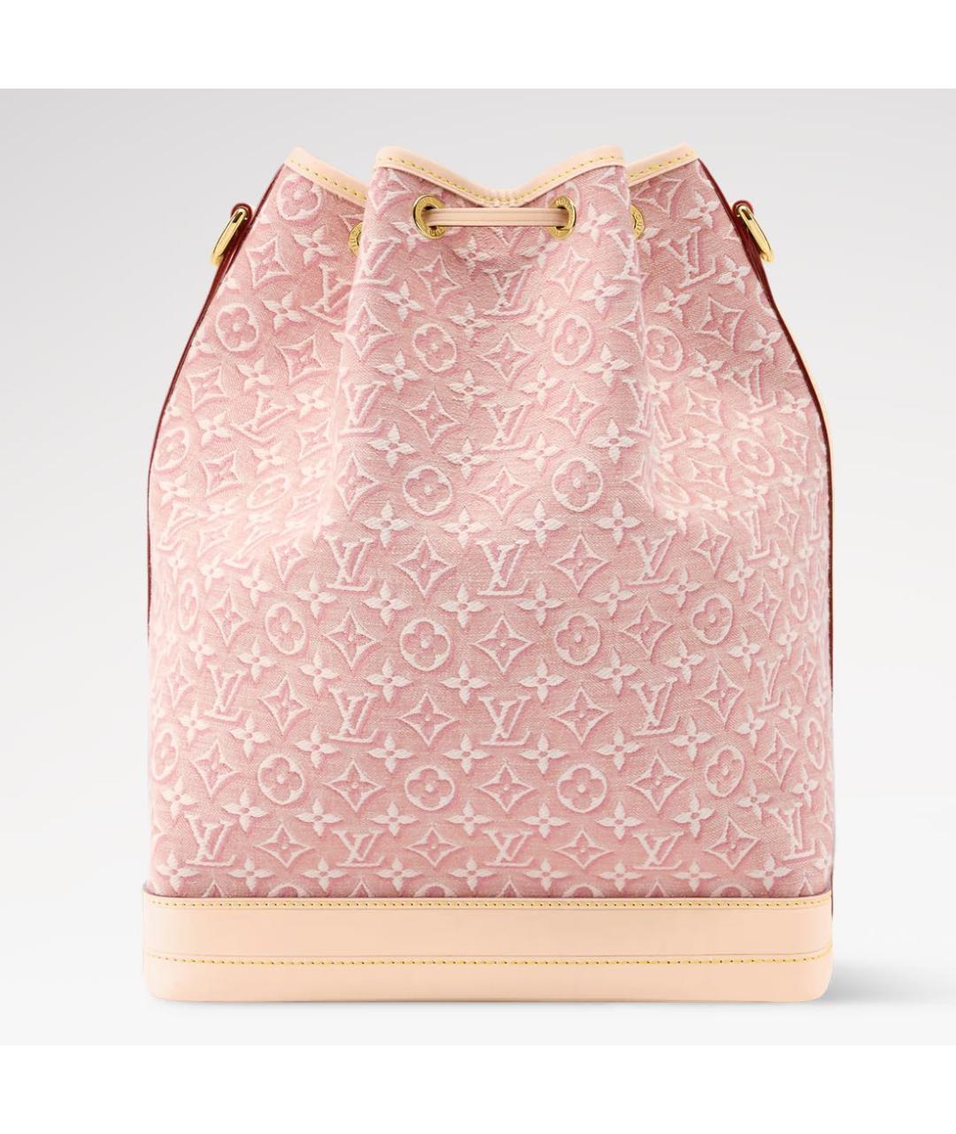 LOUIS VUITTON Розовая сумка тоут, фото 3
