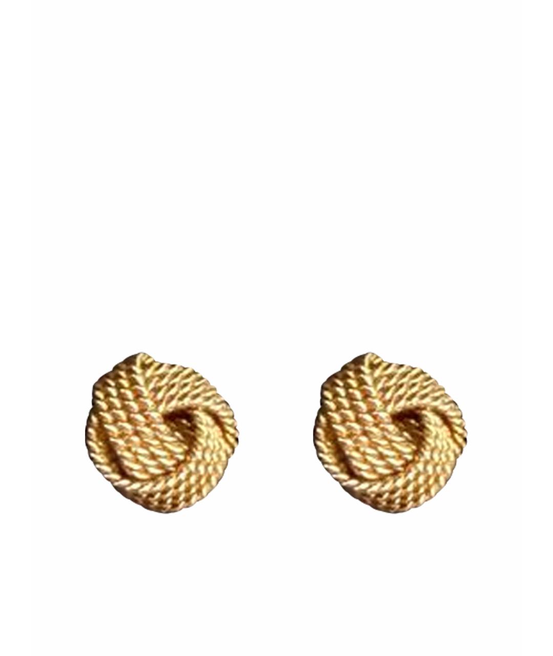 TIFFANY&CO Золотые серьги из желтого золота, фото 1