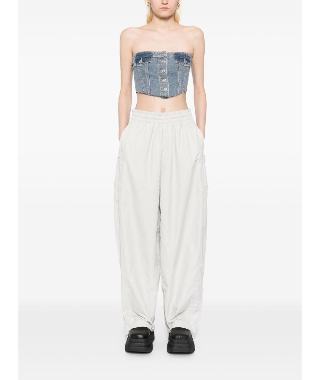 VETEMENTS Серые полиамидовые спортивные брюки и шорты, фото 5