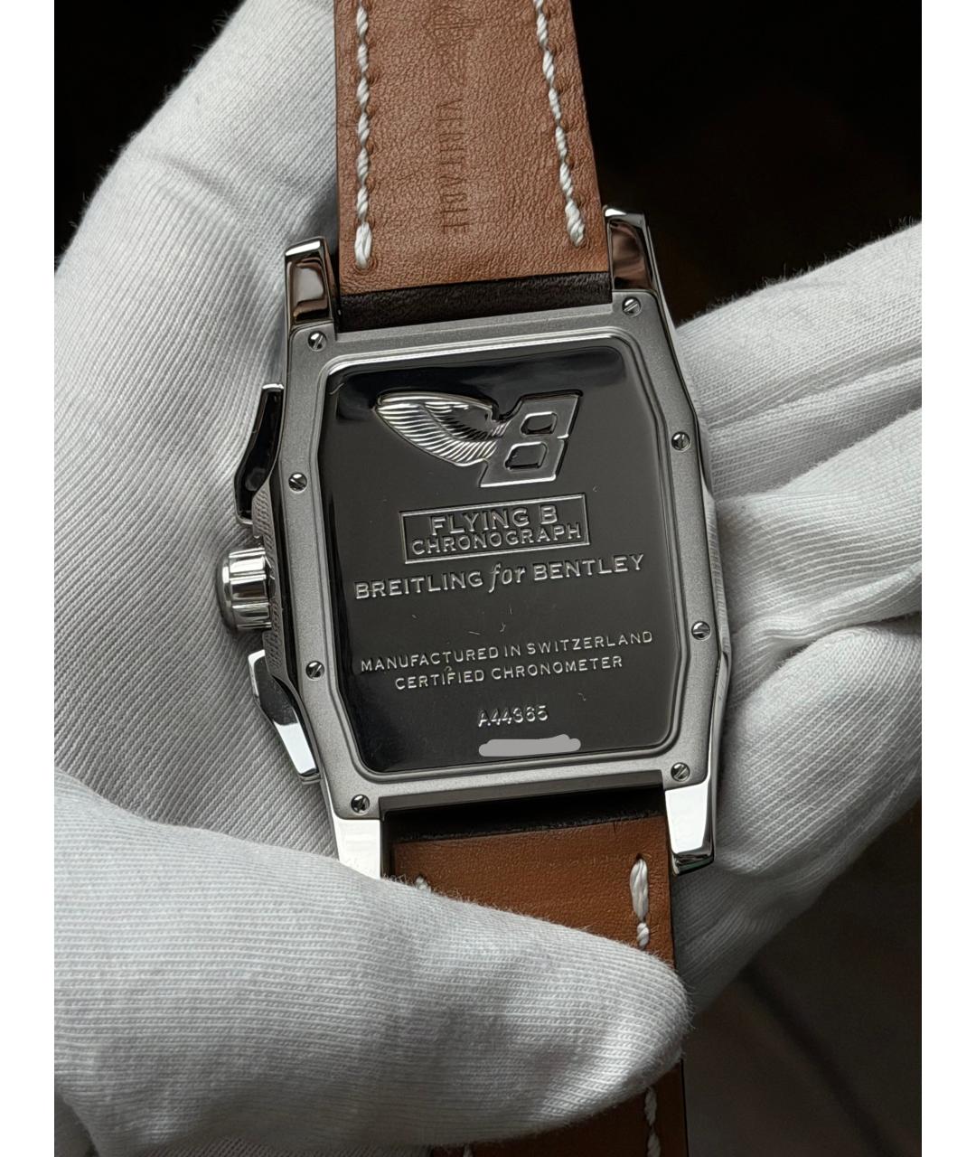BREITLING Коричневые часы, фото 7