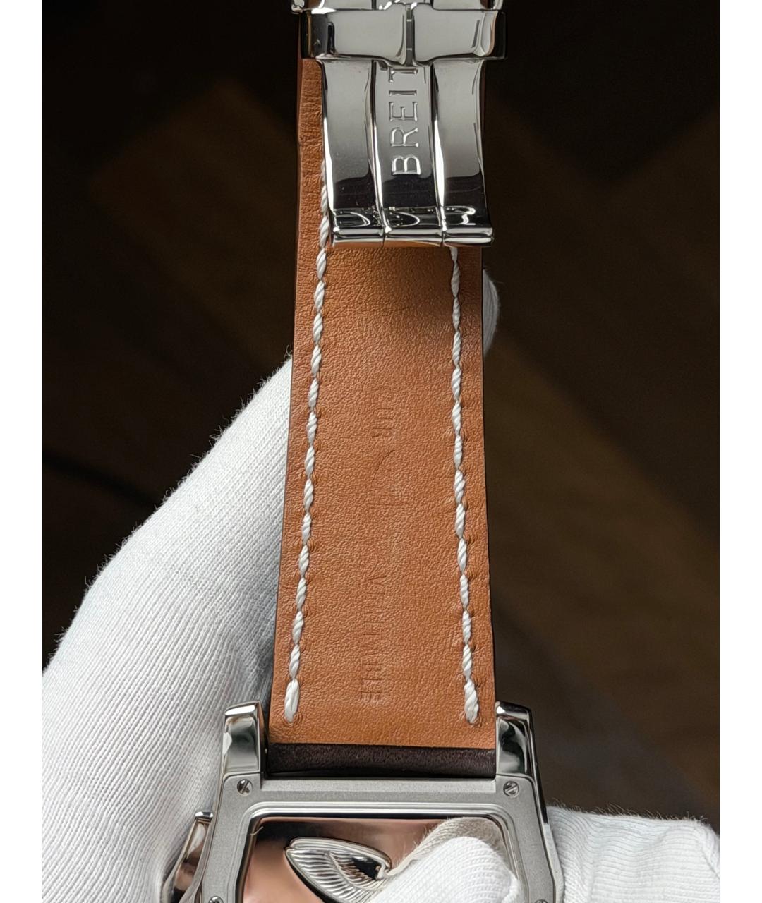 BREITLING Коричневые часы, фото 8