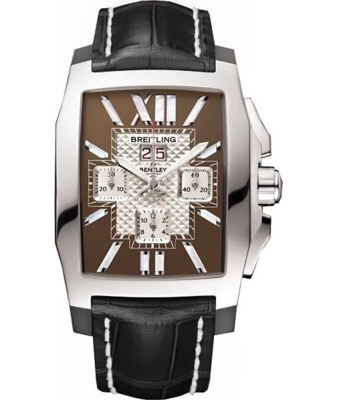 BREITLING Коричневые часы, фото 10