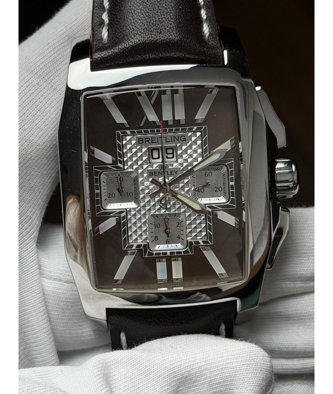 BREITLING Коричневые часы, фото 3