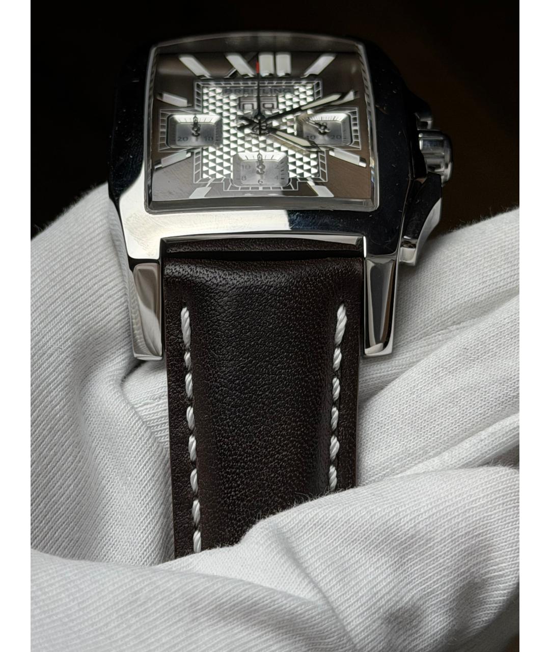 BREITLING Коричневые часы, фото 6