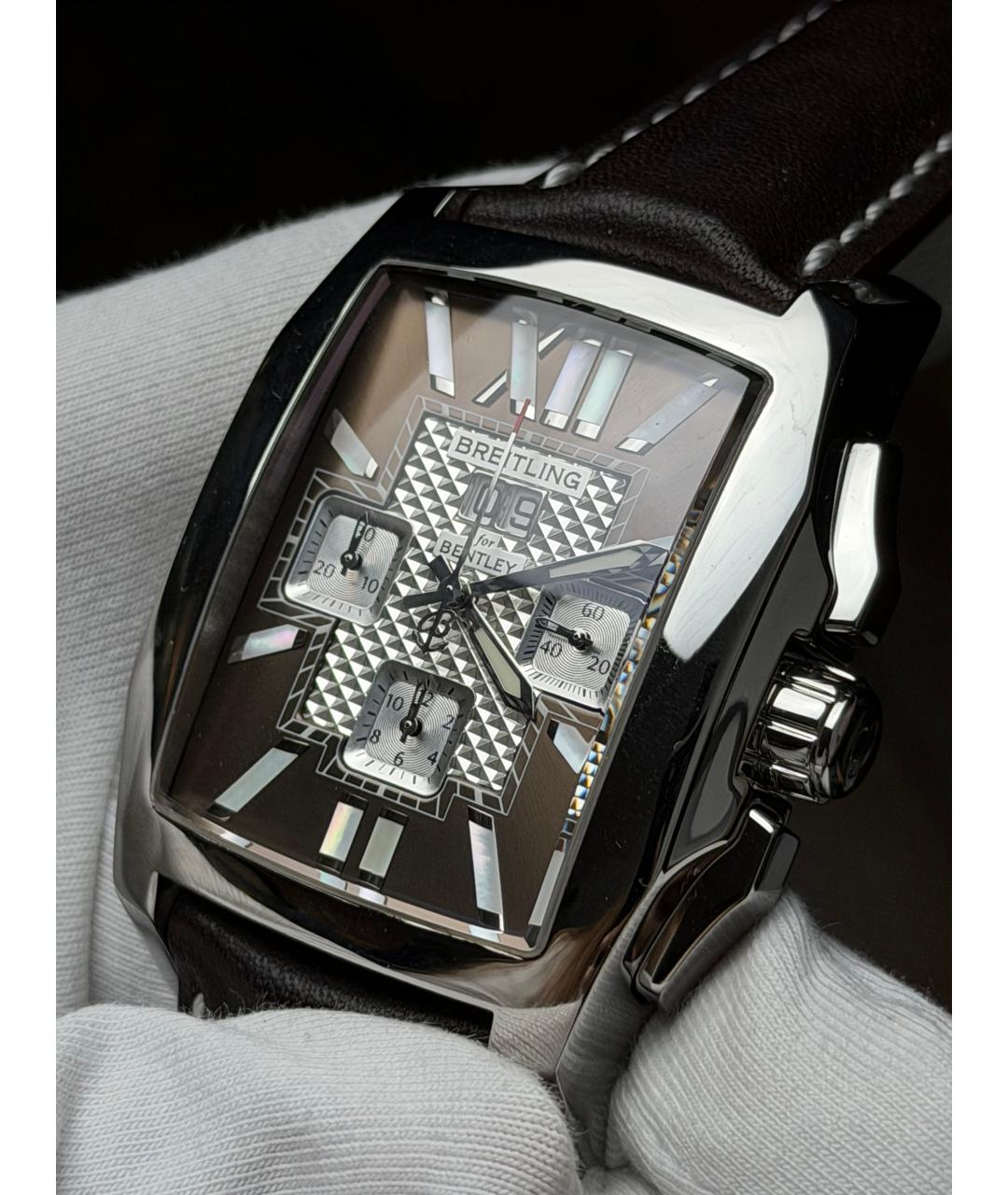 BREITLING Коричневые часы, фото 4