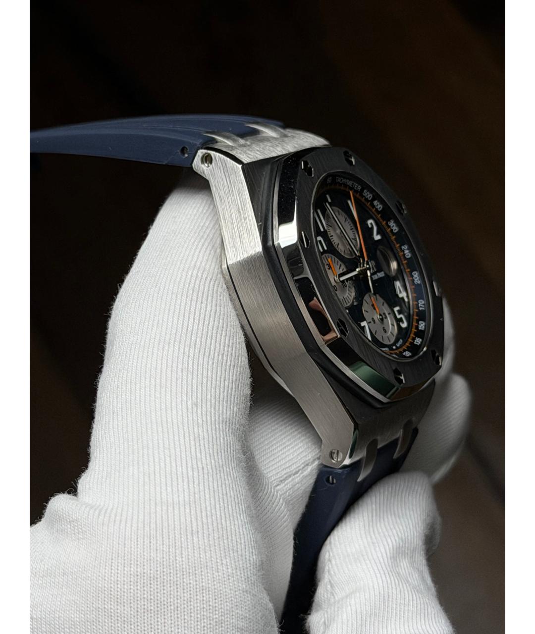 Audemars Piguet Темно-синие часы, фото 6