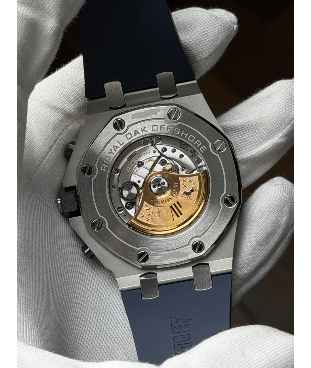 Audemars Piguet Темно-синие часы, фото 9