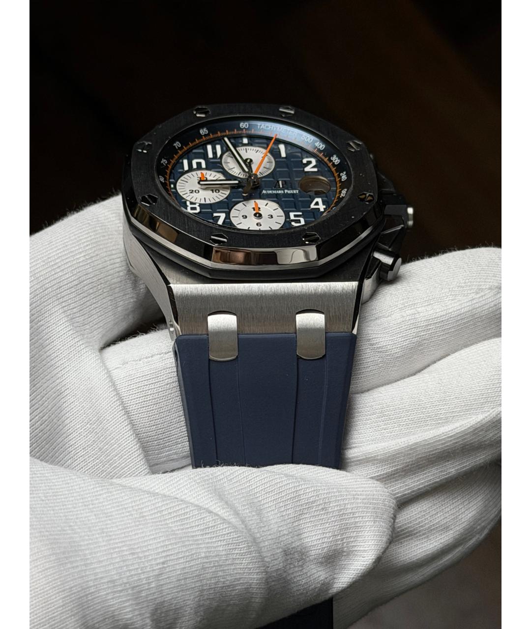 Audemars Piguet Темно-синие часы, фото 7