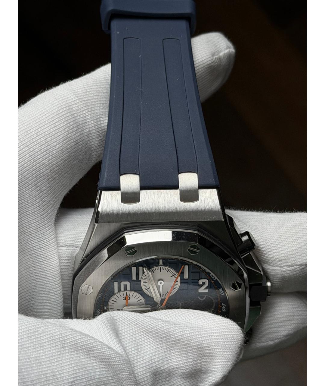 Audemars Piguet Темно-синие часы, фото 8