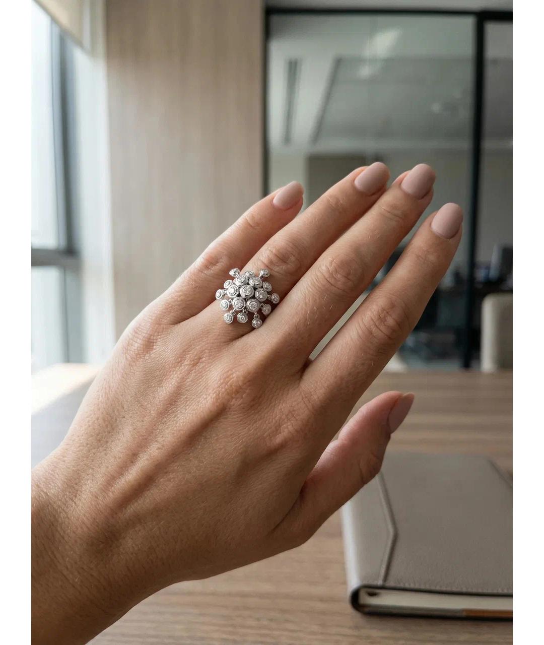 CARTIER Золотое кольцо из белого золота, фото 2