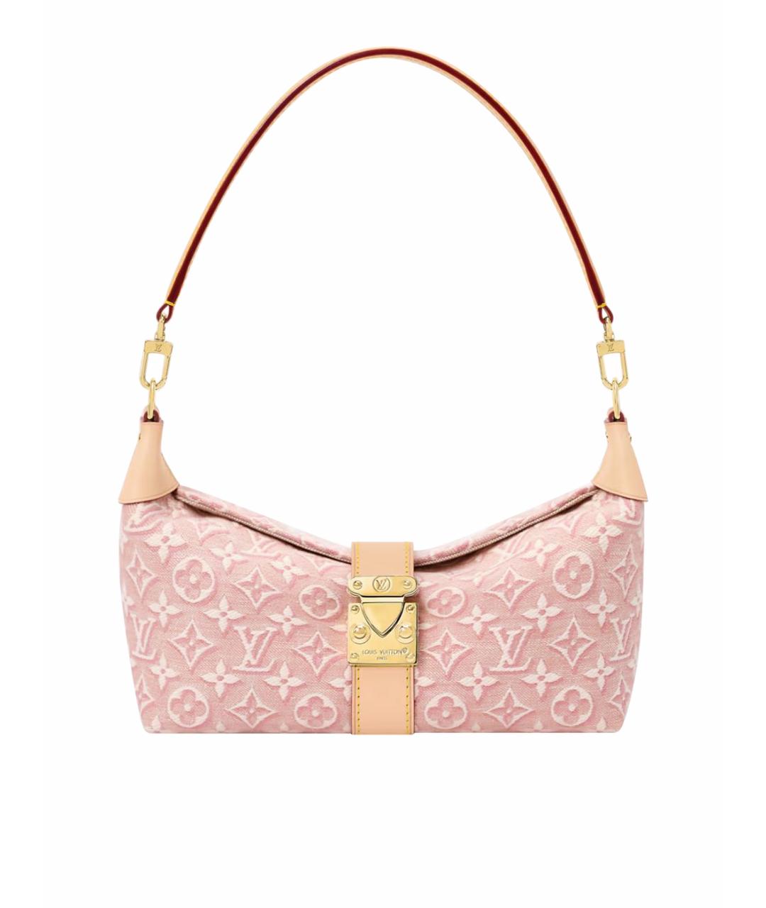 LOUIS VUITTON Розовая сумка тоут, фото 1