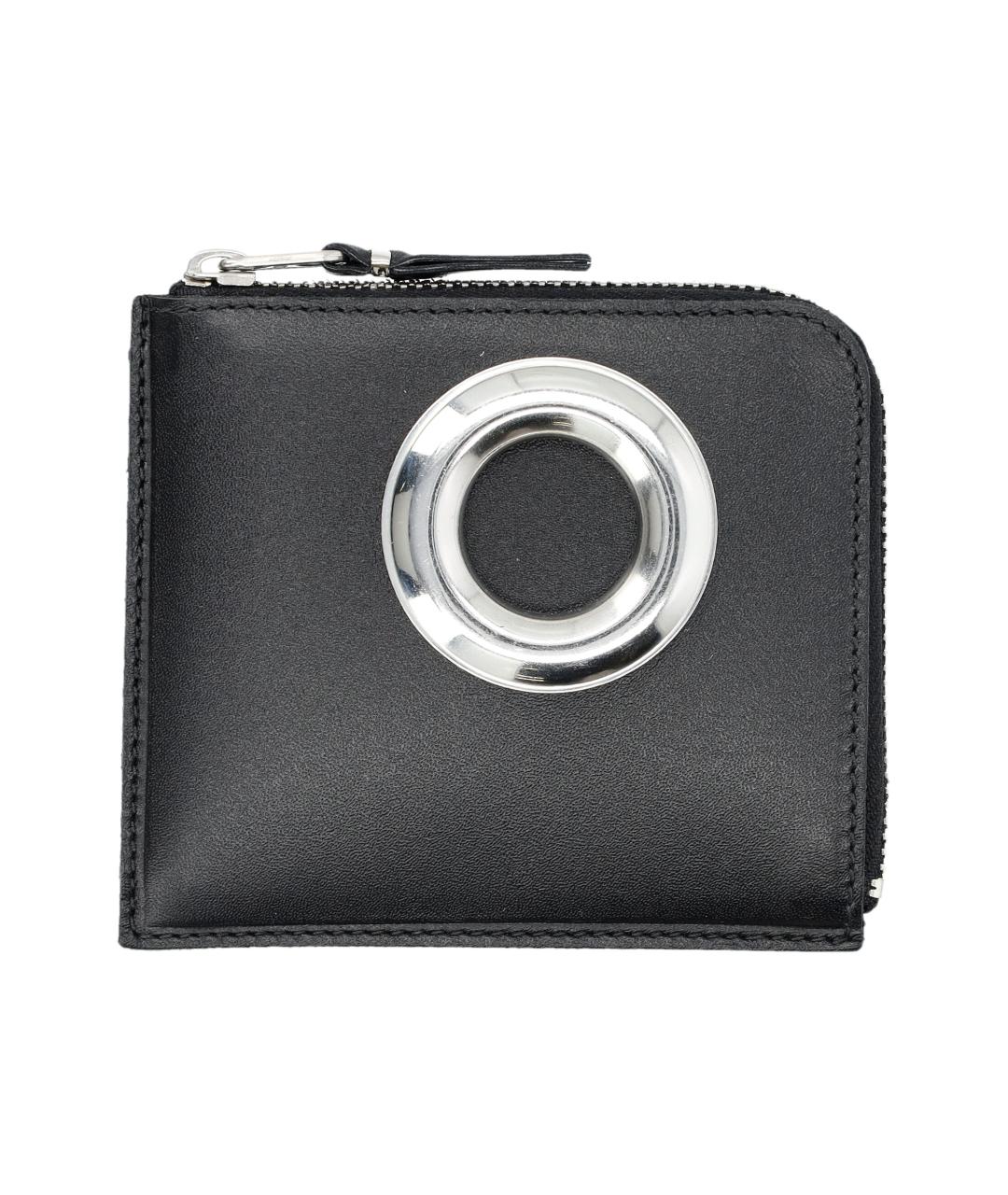COMME DES GARÇONS WALLET Черный кожаный кошелек, фото 1