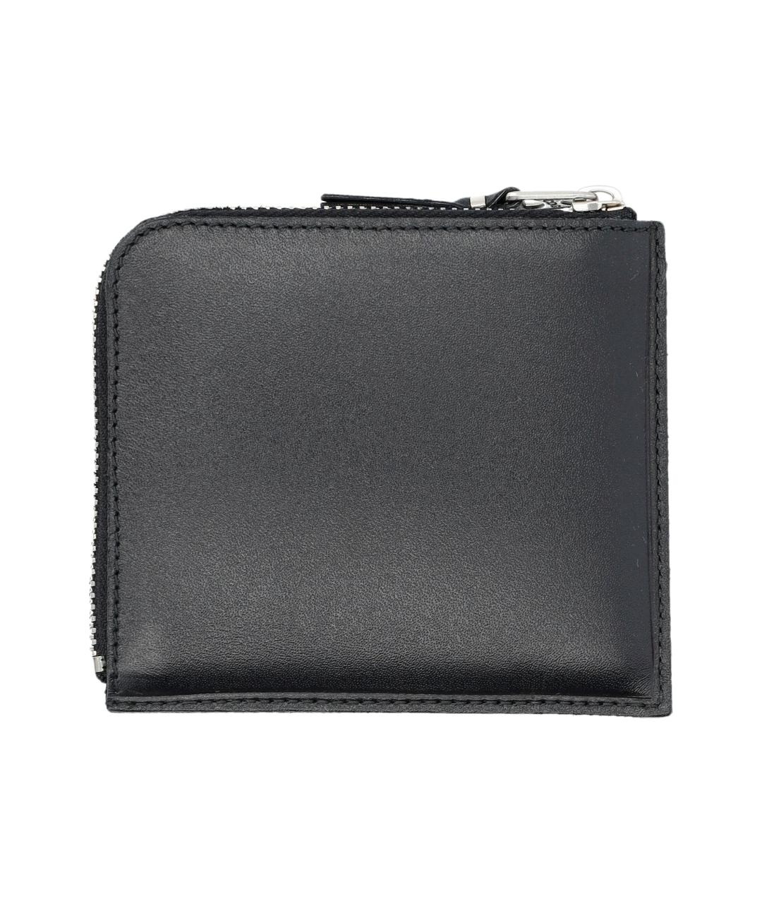 COMME DES GARÇONS WALLET Черный кожаный кошелек, фото 2