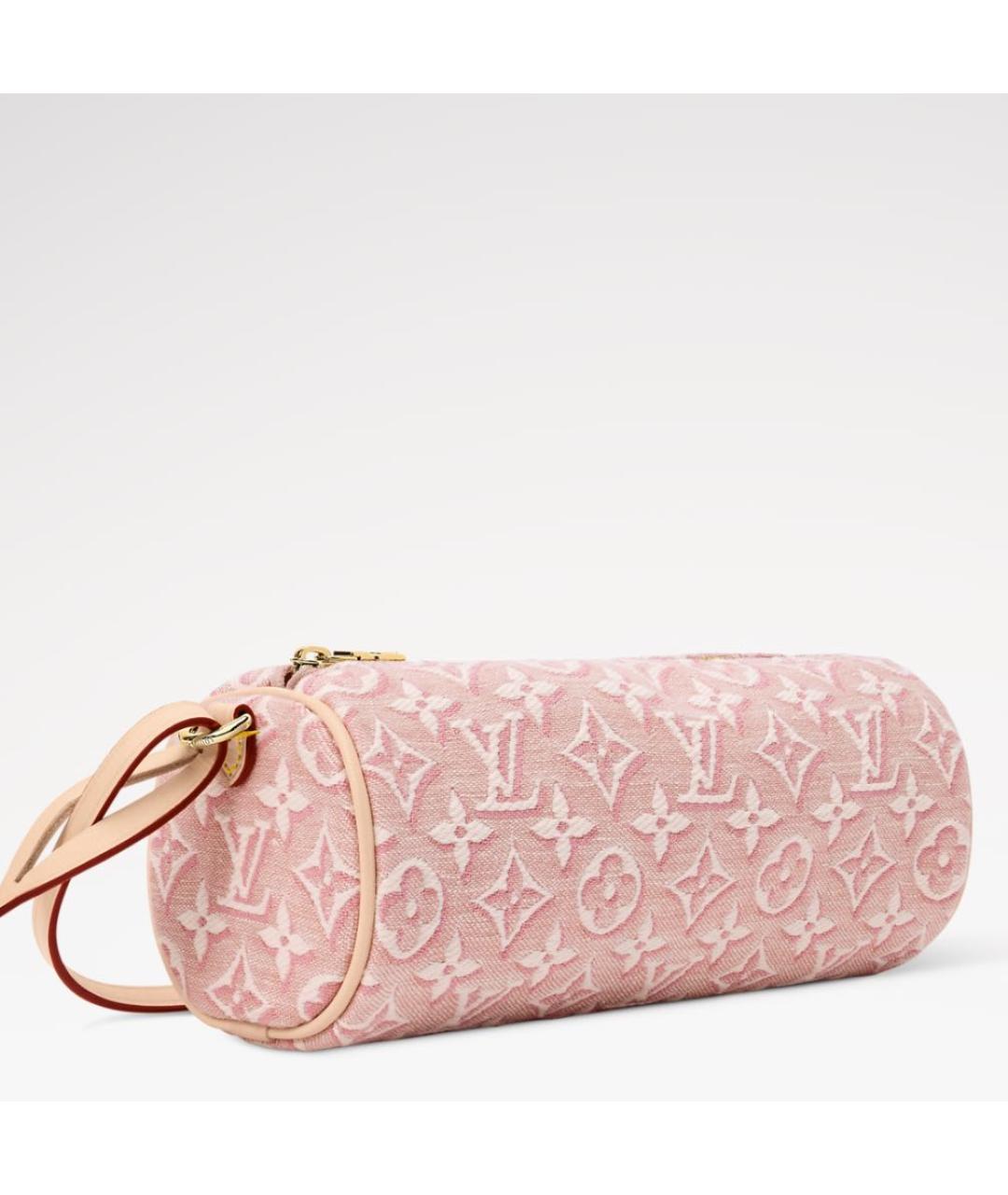 LOUIS VUITTON Розовая сумка с короткими ручками, фото 2