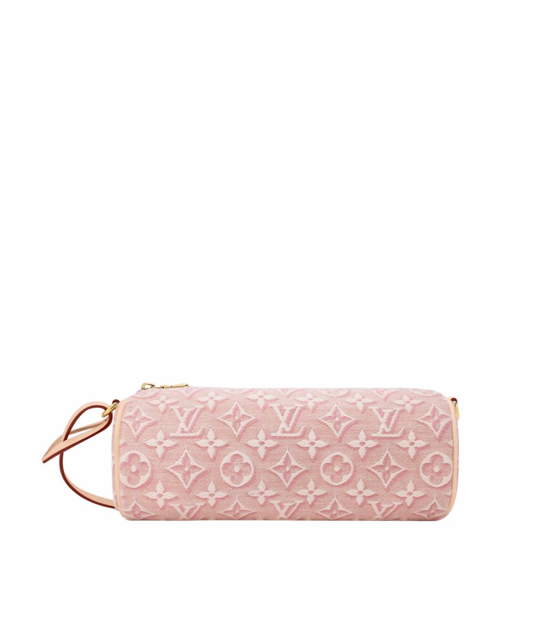 LOUIS VUITTON Розовая сумка с короткими ручками, фото 1