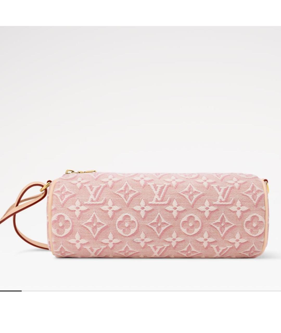 LOUIS VUITTON Розовая сумка с короткими ручками, фото 4