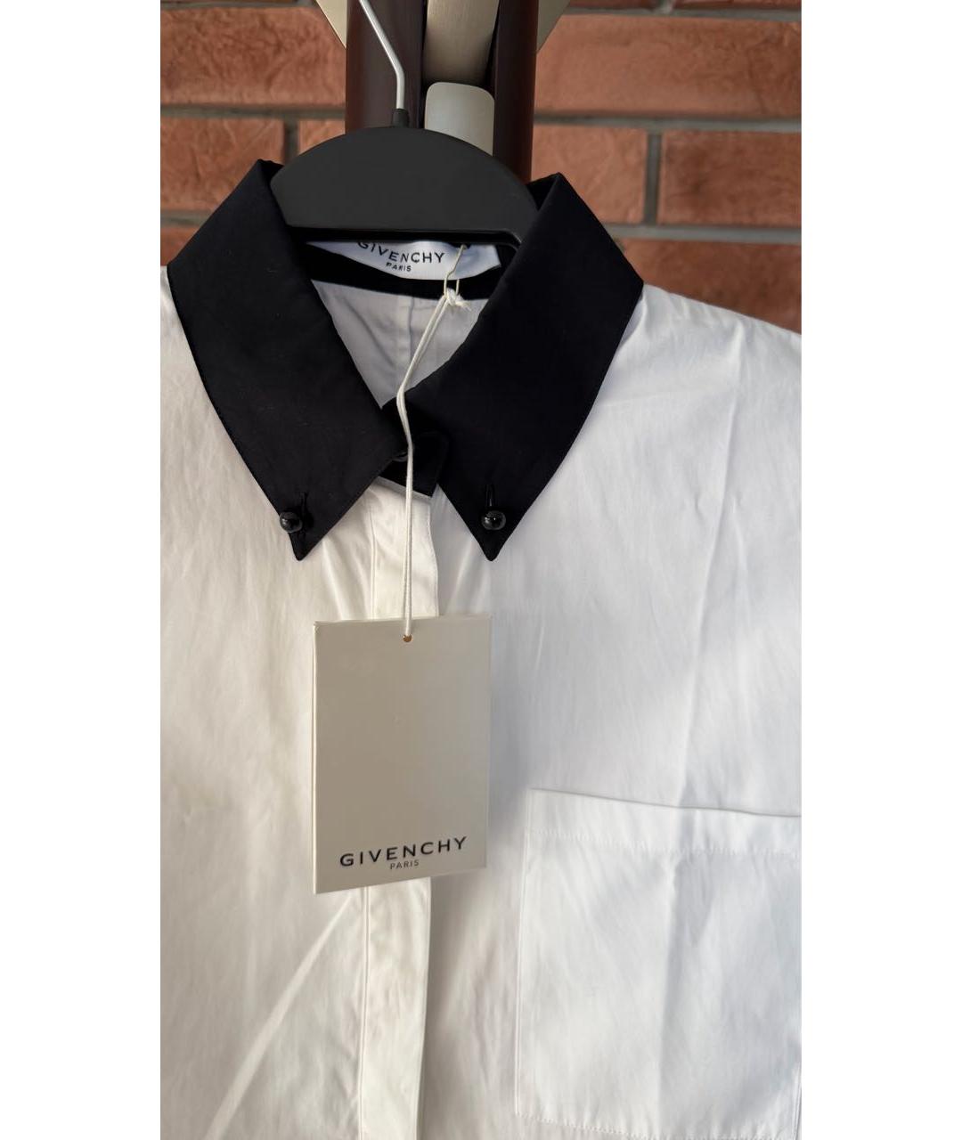 GIVENCHY Белая хлопковая рубашка, фото 3