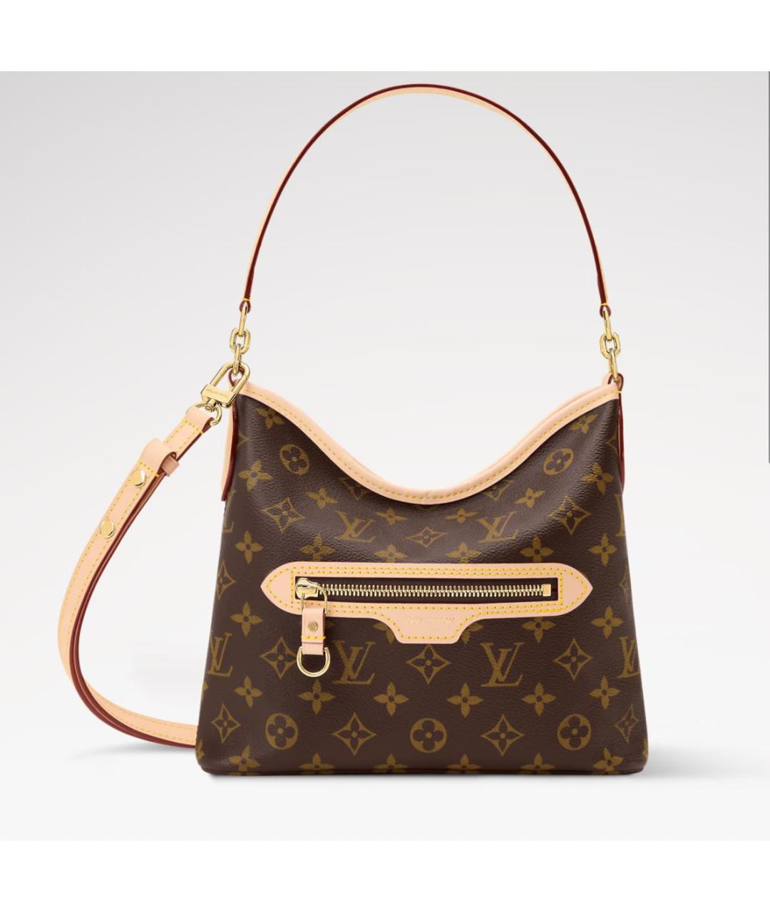 LOUIS VUITTON Коричневая сумка тоут, фото 4