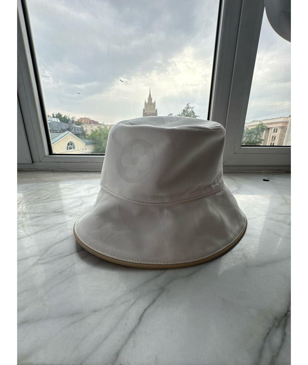 LOUIS VUITTON Белая панама, фото 5