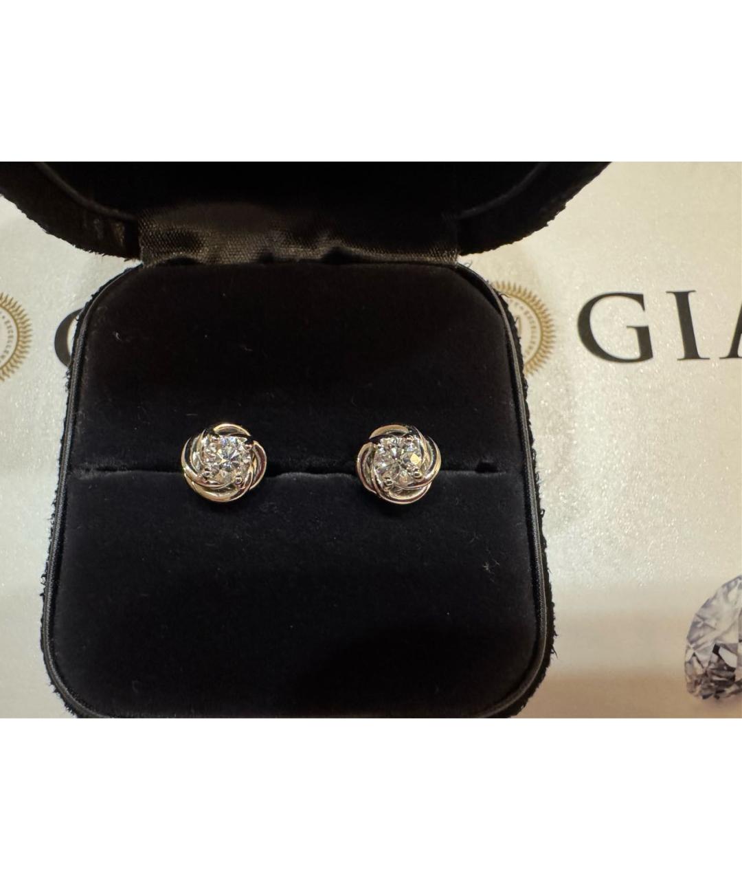 DAMIANI Белые серьги из белого золота, фото 6