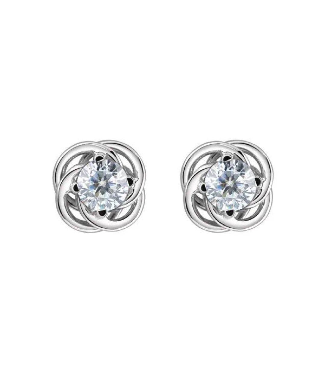 DAMIANI Белые серьги из белого золота, фото 1