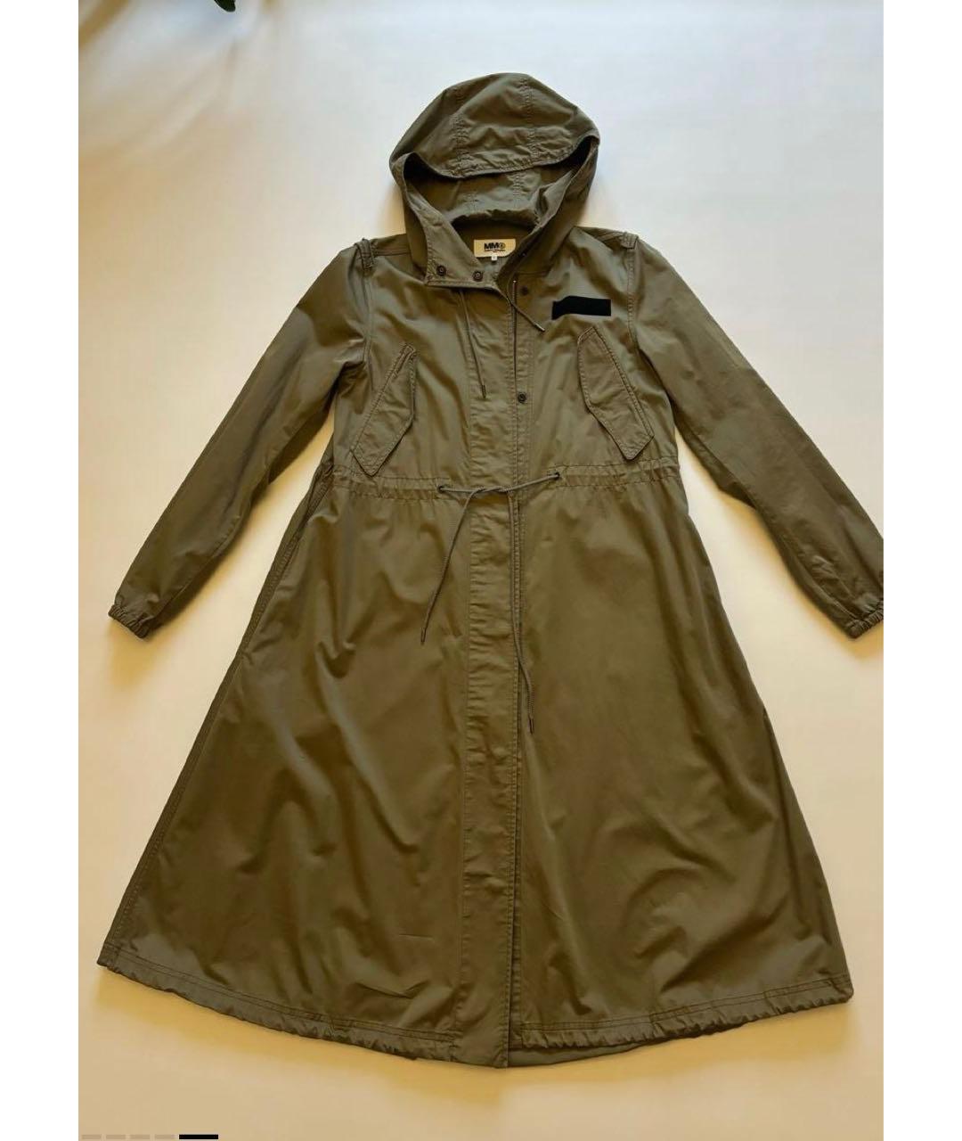 MM6 MAISON MARGIELA Хаки хлопковая парка, фото 5